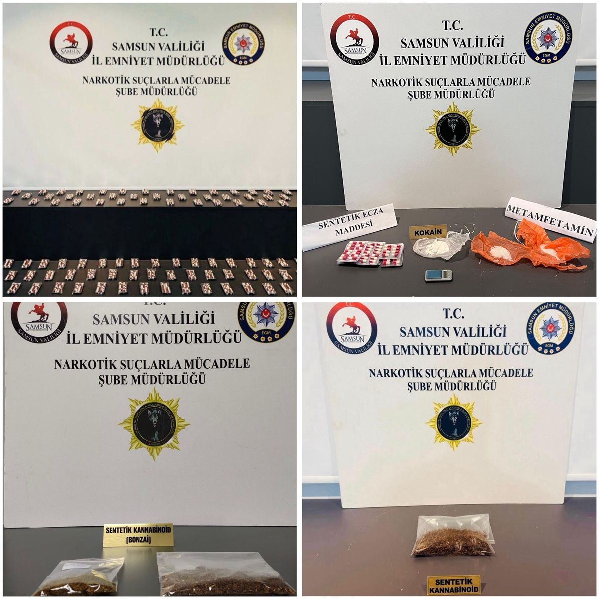 Samsun\'da Uyuşturucu Operasyonu: 11 Gözaltı