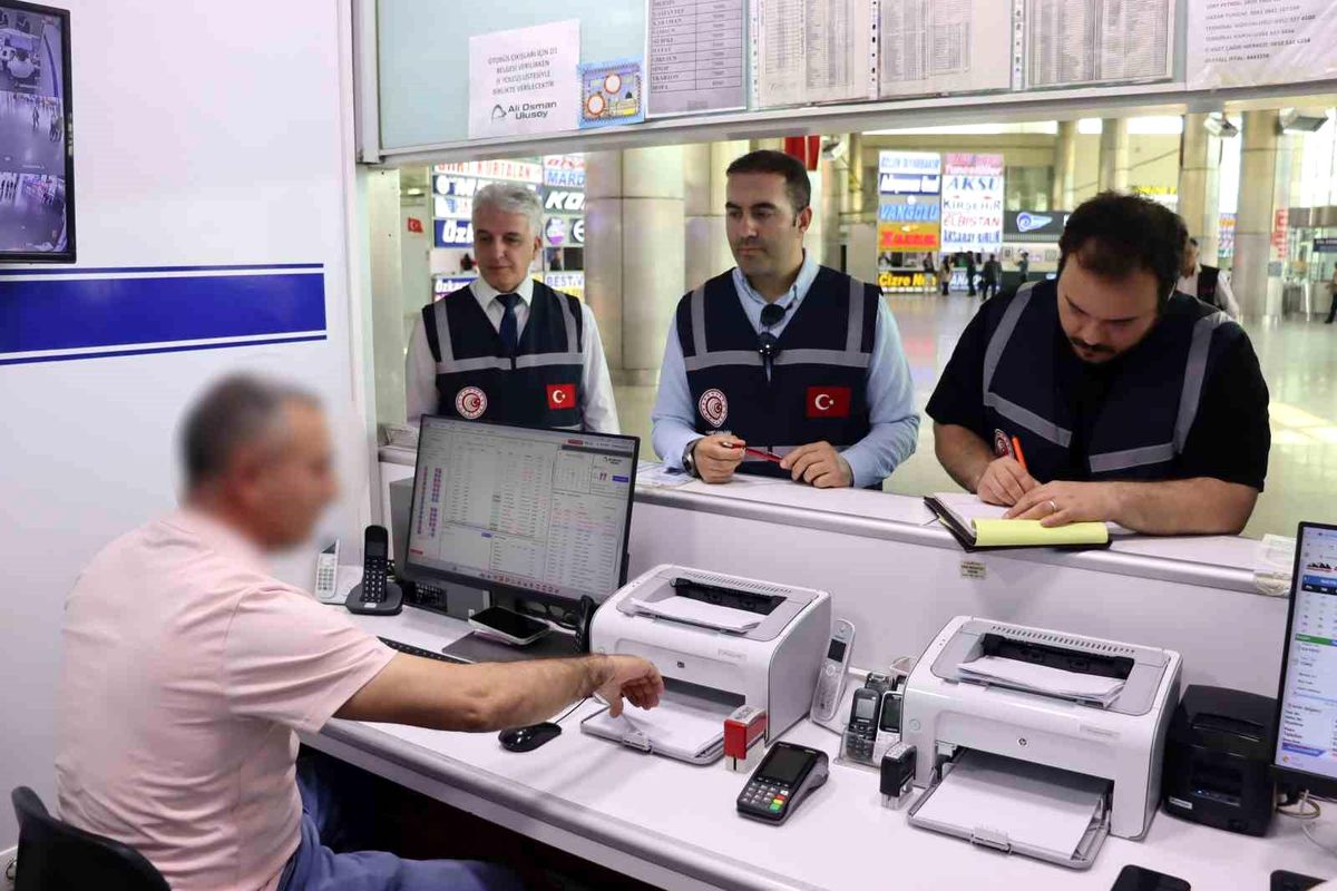 Kayseri\'de Bayram Öncesi Bilet Denetimi