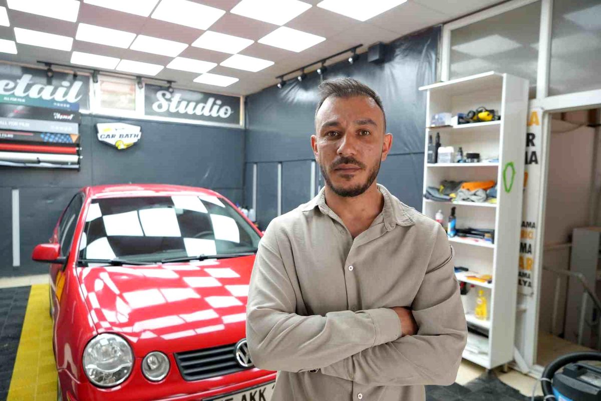 Samsun\'da Sel Mağdurlarına Ücretsiz Oto Yıkama Desteği