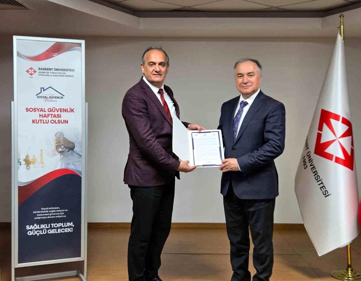SGK\'dan Başkent Üniversitesi\'ne Teşekkür