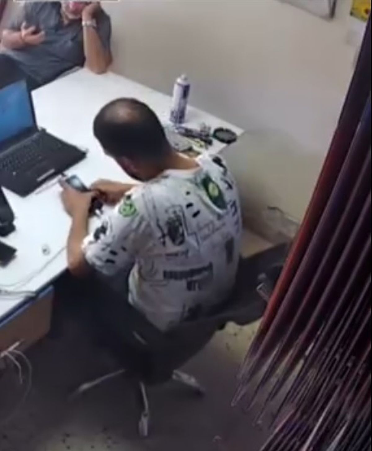 Patlayan Batarya Panik Yarattı