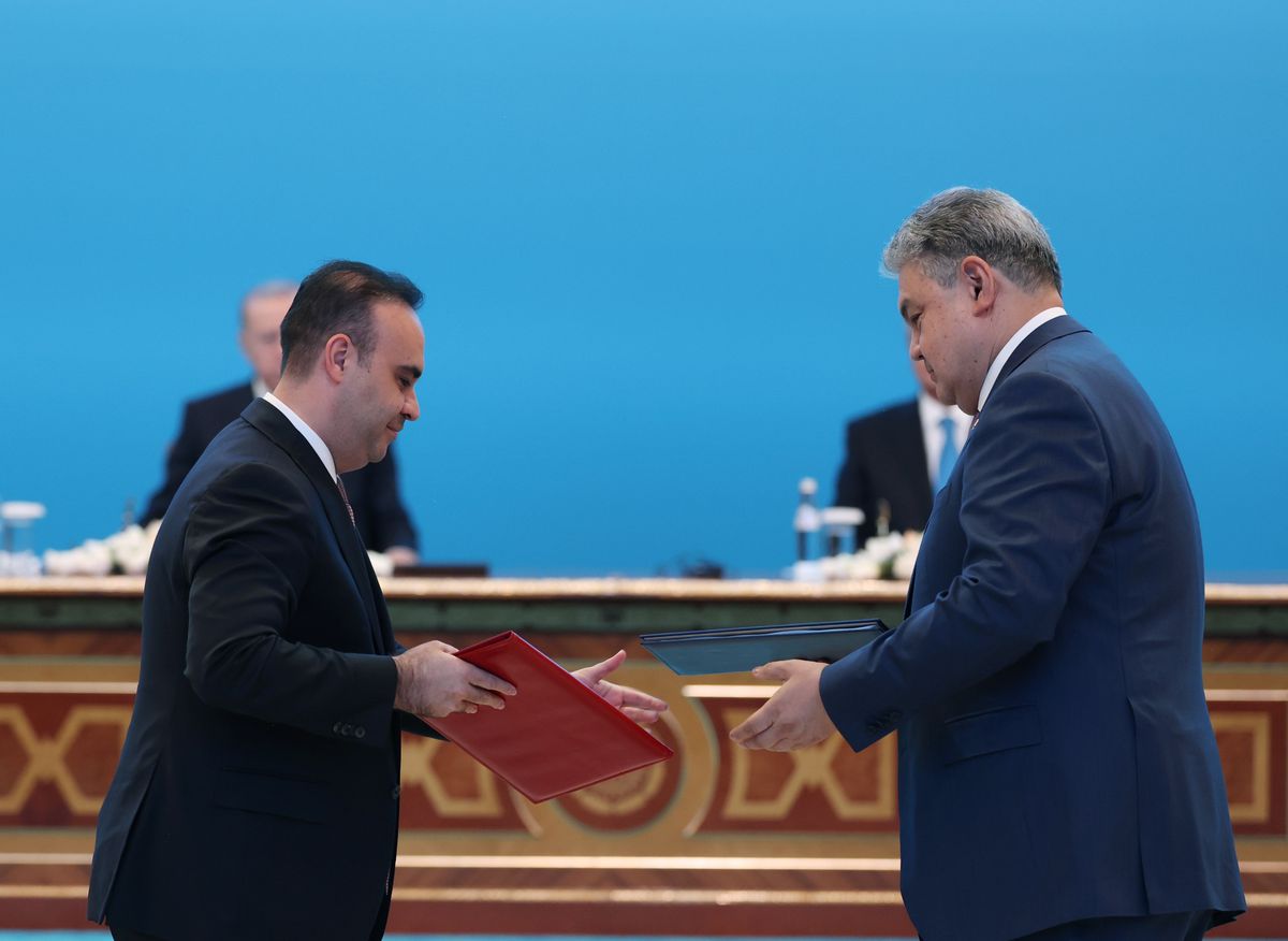 Cumhurbaşkanı Erdoğan, Kazakistan\'da 12 anlaşma imzaladı