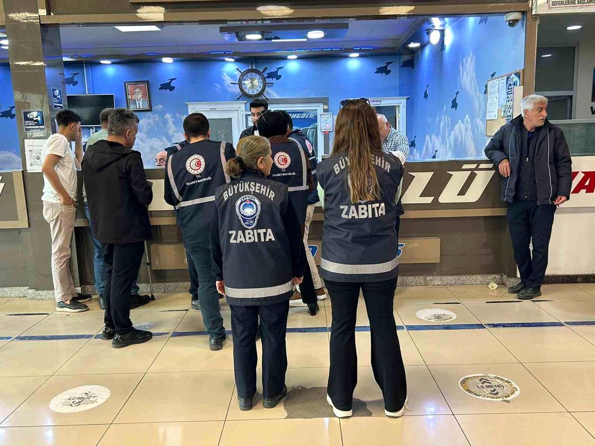 Van\'da Otobüs Bilet Fiyatları Denetleniyor