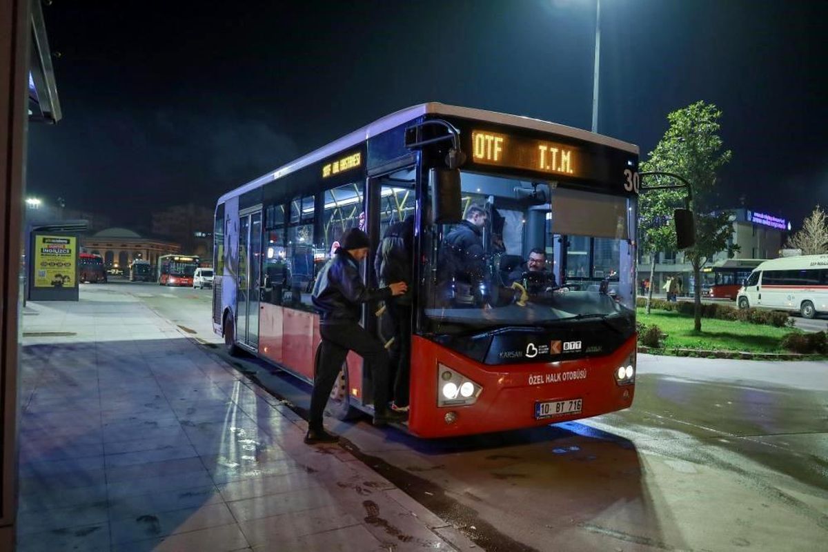 Balıkesir\'de toplu ulaşıma zam