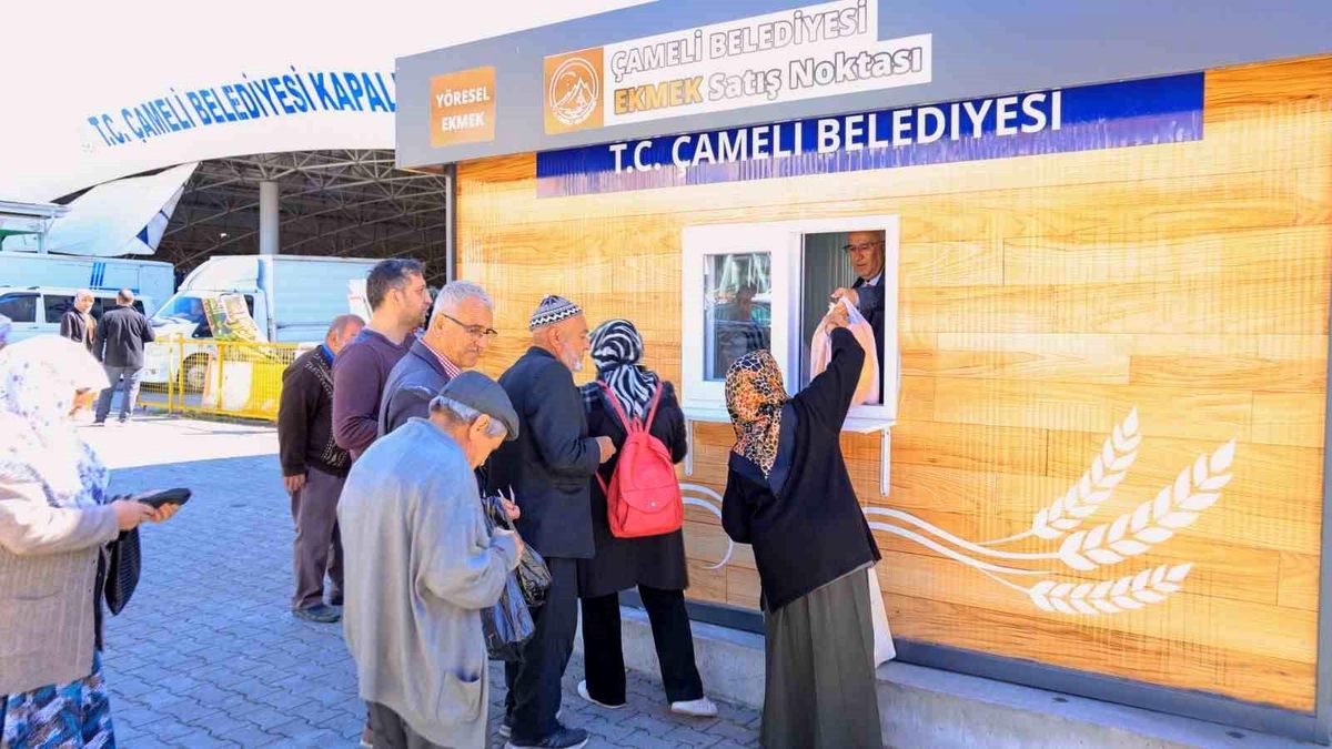 Çameli Belediyesi Yöresel Ekmek Fırınında ilk üretim gerçekleştirildi
