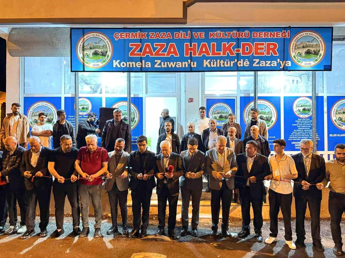Çermik\'te Zaza Dili ve Kültürü Derneği açıldı