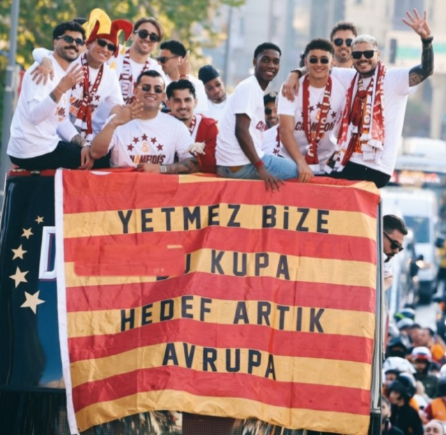 Galatasaray'dan Avrupa mesajı