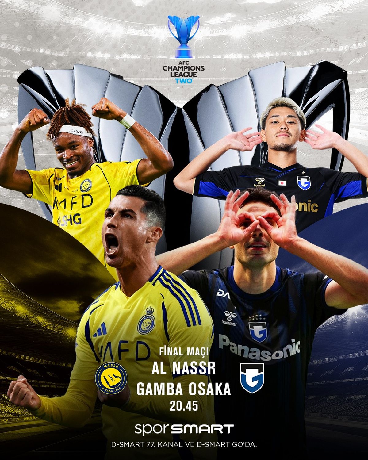 Asya Şampiyonlar Ligi Finali: Al Nassr - Gamba Osaka
