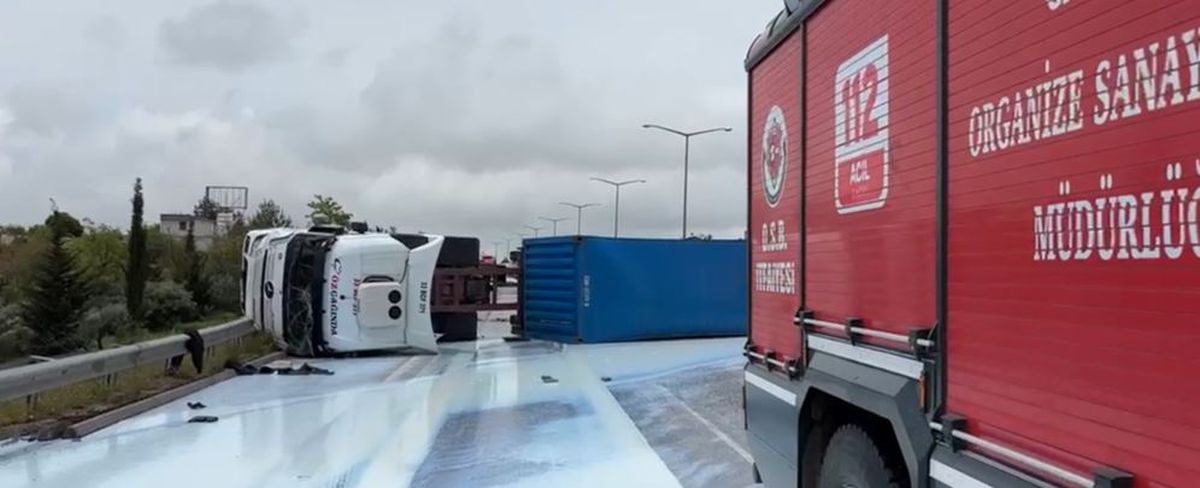 Gaziantep\'te Zincirleme Kaza: 1 Yaralı