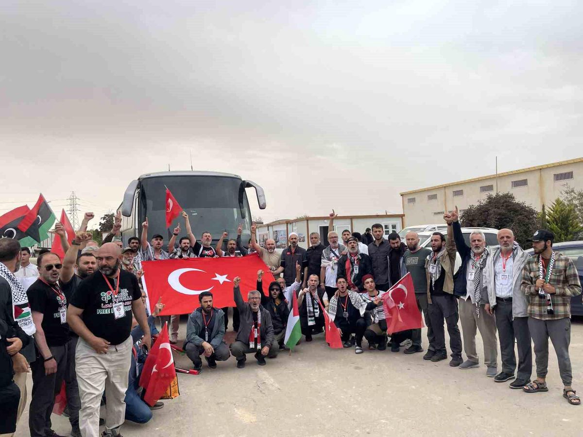 Küresel Sumud Kara Filosu Gazze\'ye Yola Çıktı