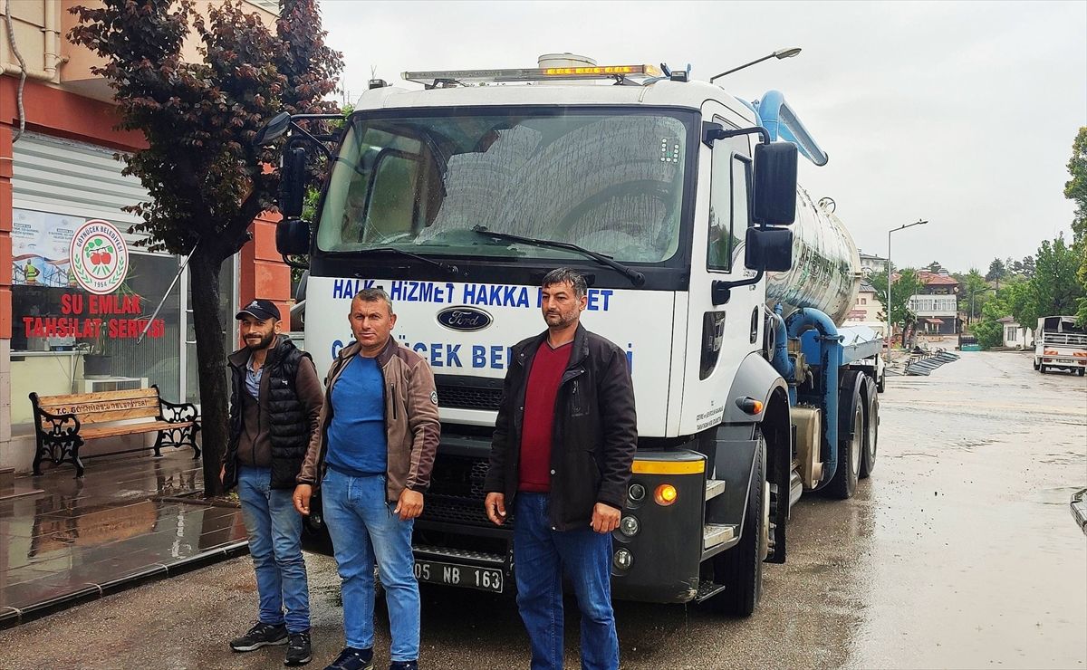Göynücek Belediyesi\'nden Havza\'ya Destek