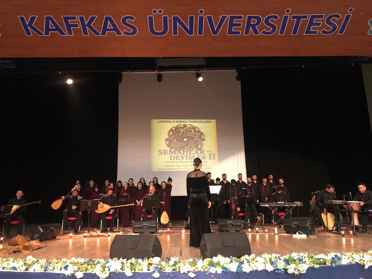 Kafkas Üniversitesi\'nde Aheng-i Nefes Konseri