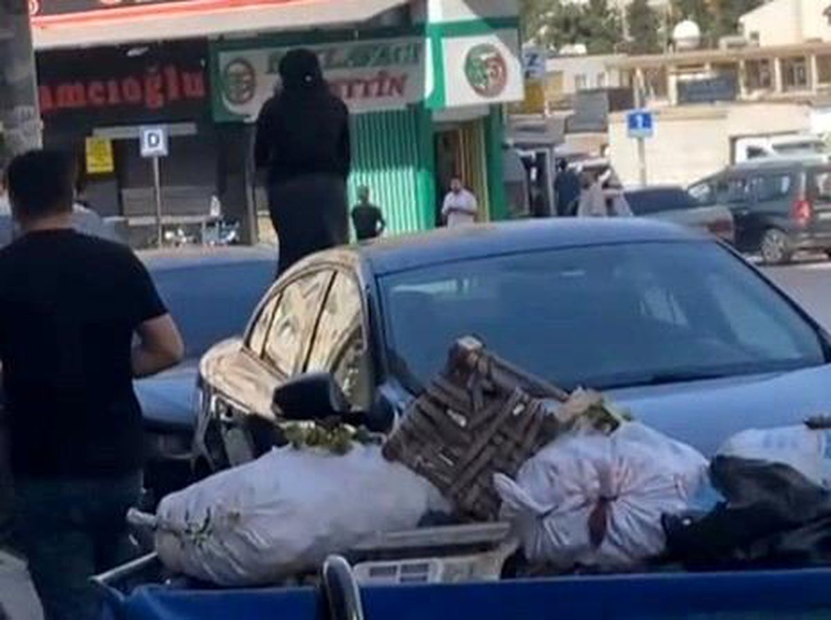 Kızıltepe\'de kadın kavgası: Otomobil üzerinde kovalamaca