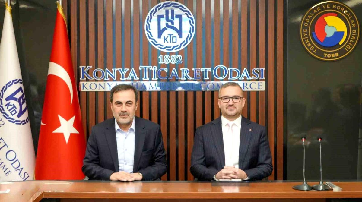 TCMB Başkanı Konya\'da İş Dünyasıyla Bir Araya Geldi