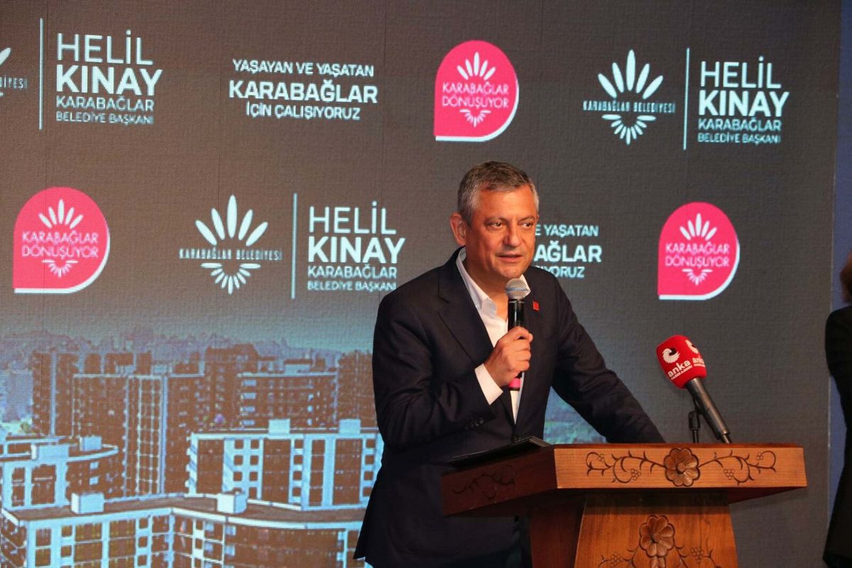 Özgür Özel, İzmir\'de Açılış Törenine Katıldı
