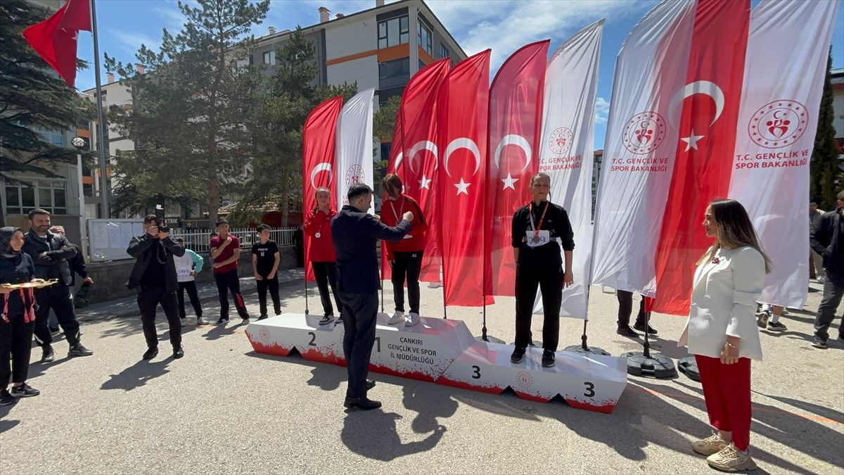 Şabanözü\'nde Halk Koşusu Yapıldı