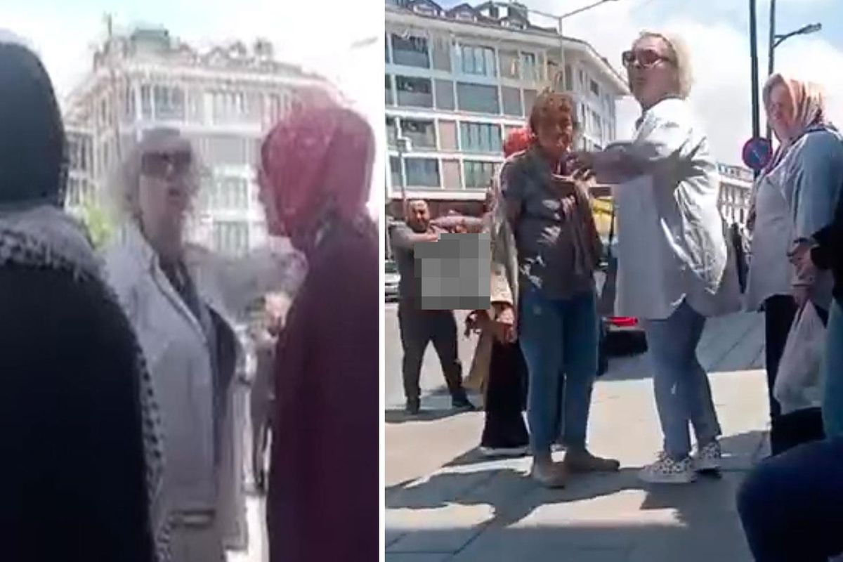 Üsküdar\'da fast-food zinciri protestosunda gerginlik