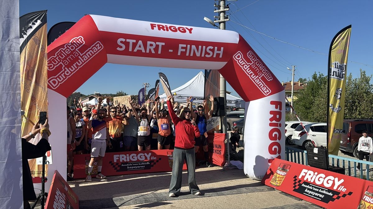 Frig Ultra Maratonu İhsaniye\'de Yapıldı