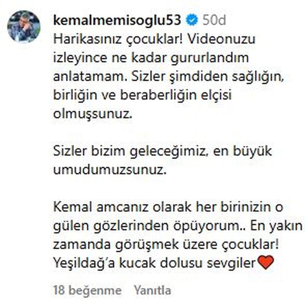 Bakan Memişoğlu\'ndan Öğrencilere Destek