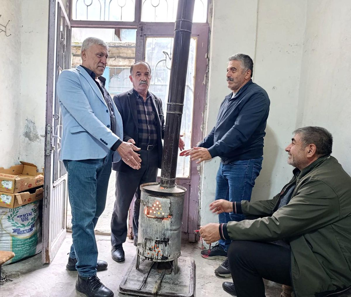 Sason\'da Mayıs\'ta Kış Şoku