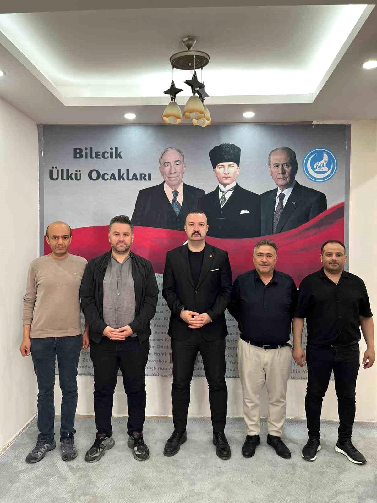 Esnaf Odası Başkanları Ülkü Ocakları ile Görüştü