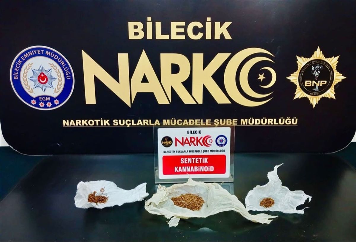 Bilecik\'te Uyuşturucu Şüphelisi Gözaltına Alındı