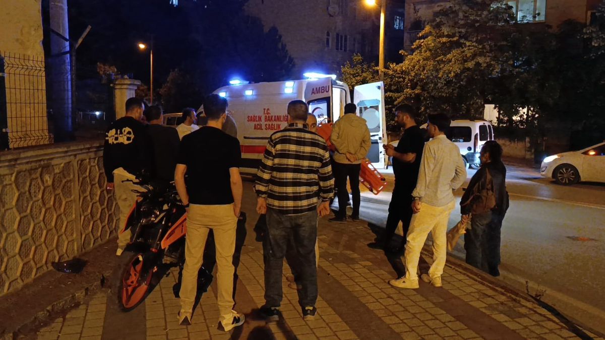 İnegöl\'de Motosiklet Kazası: 1 Yaralı
