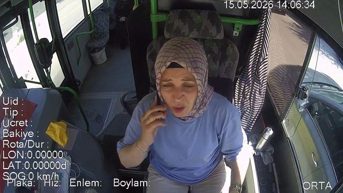 BURULAŞ\'ın kadın otobüs sürücüsünden örnek davranış