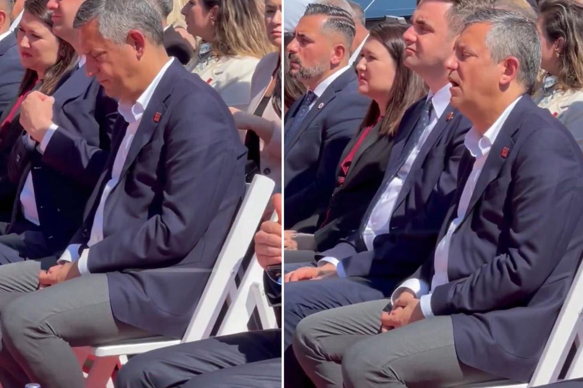 CHP lideri Özgür Özel\'in görüntüsü endişelendirdi