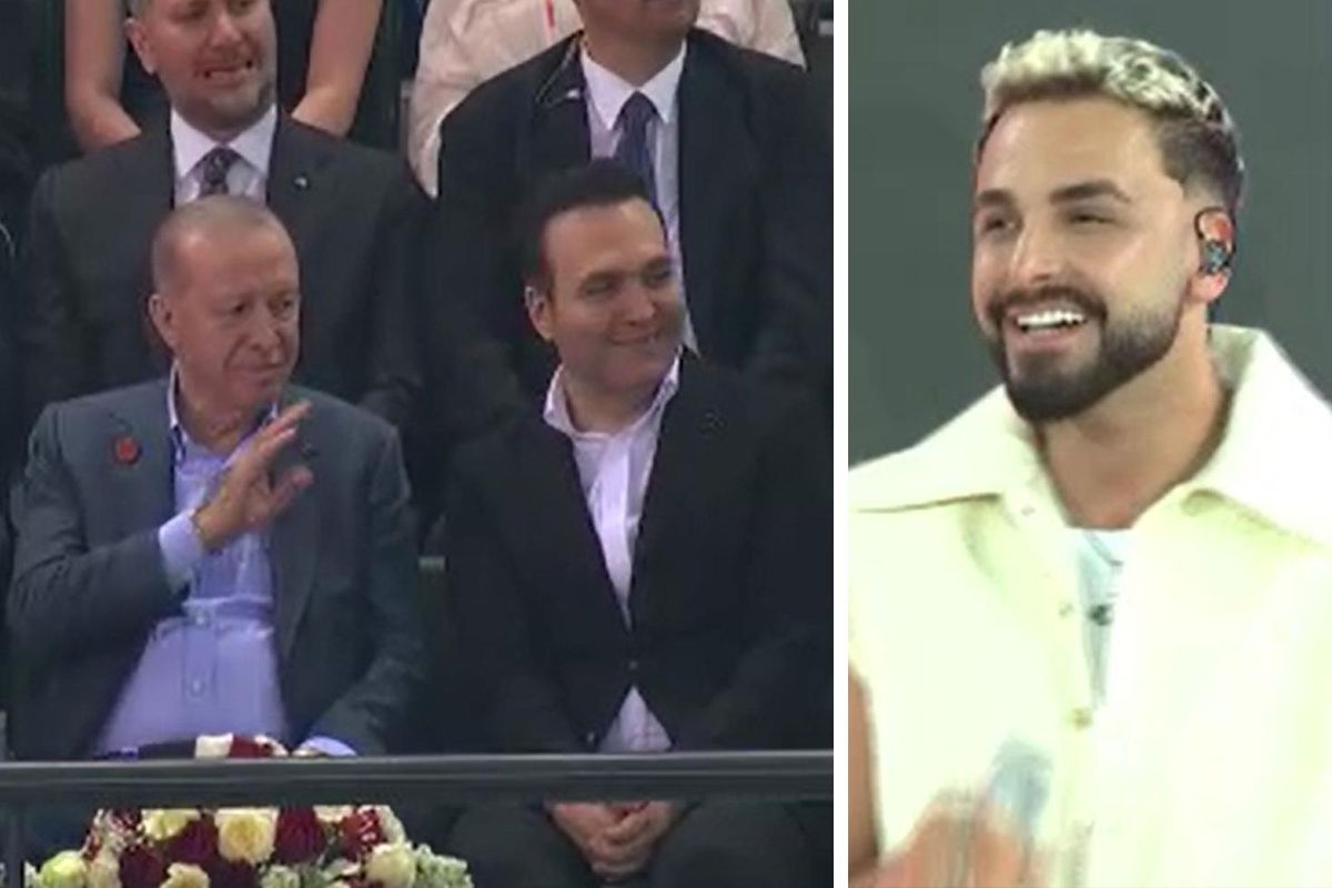 Cumhurbaşkanı Erdoğan, ünlü rapçi Sefo\'nun konserini takip etti