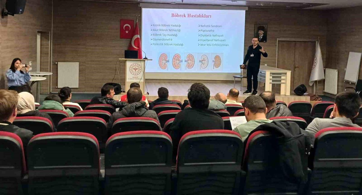 Kronik Hastalıklar Eğitimi Bayburt\'ta