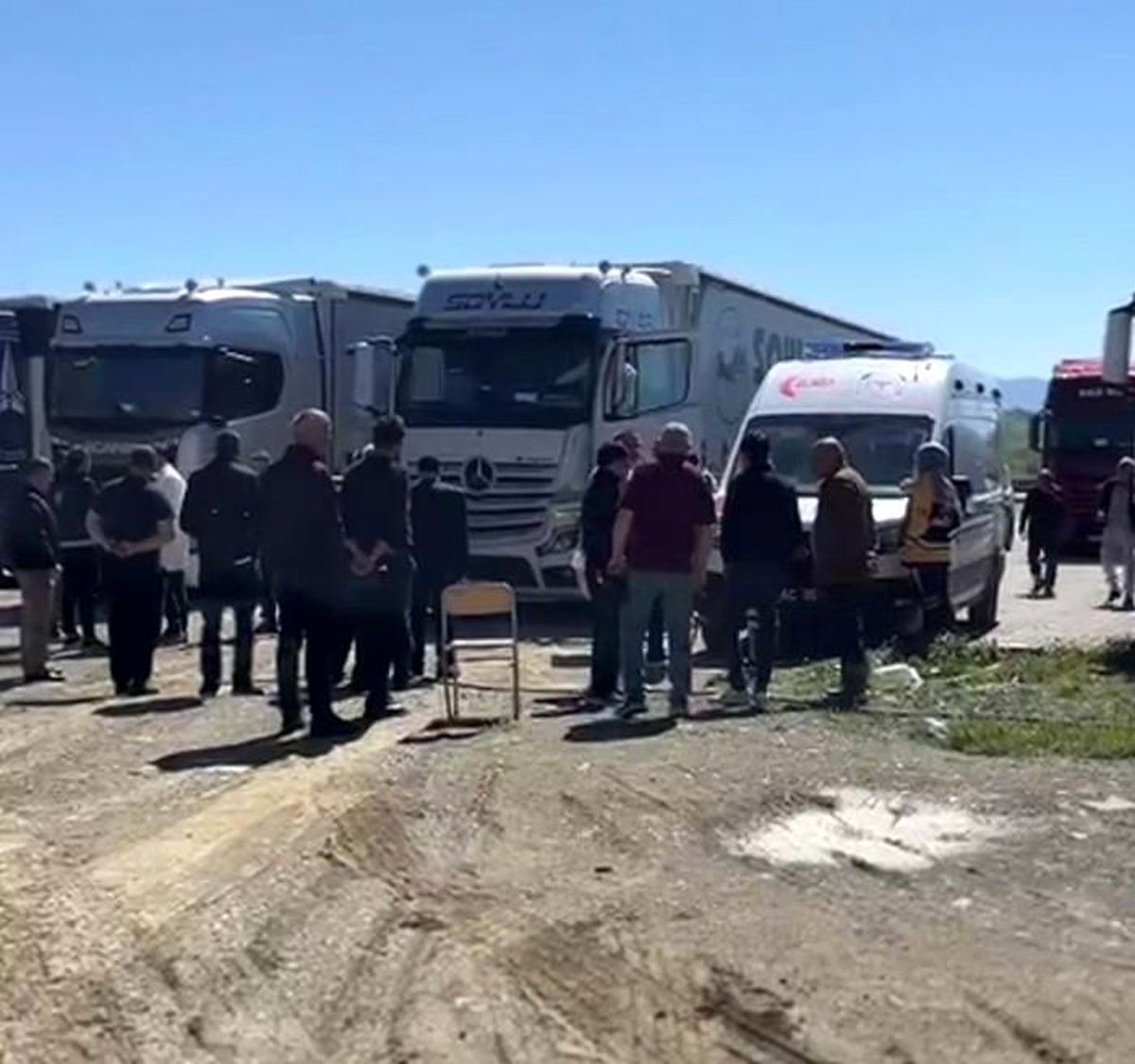 Bolu\'da Tırda Genç Ölü Bulundu