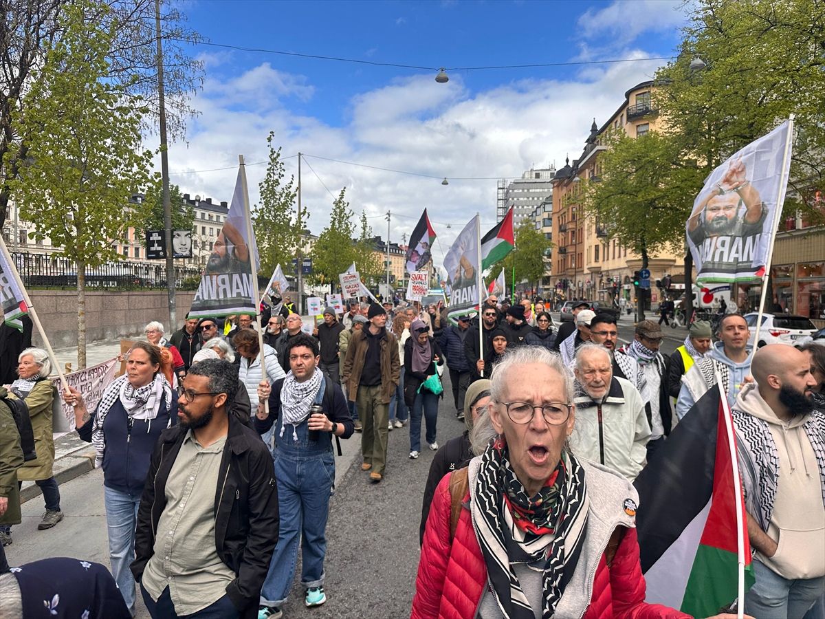 Stockholm\'de Nekbe Yürüyüşü