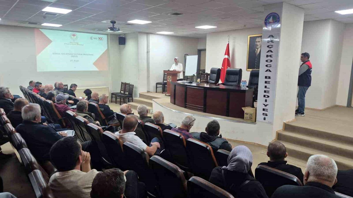 Akçakoca\'da KKYDP Bilgilendirme Toplantısı