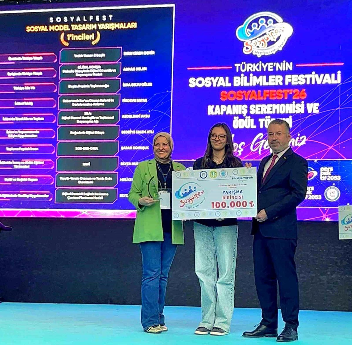 İkra Seltu Güler, Sosyalfest 2026\'da Türkiye Birincisi Oldu