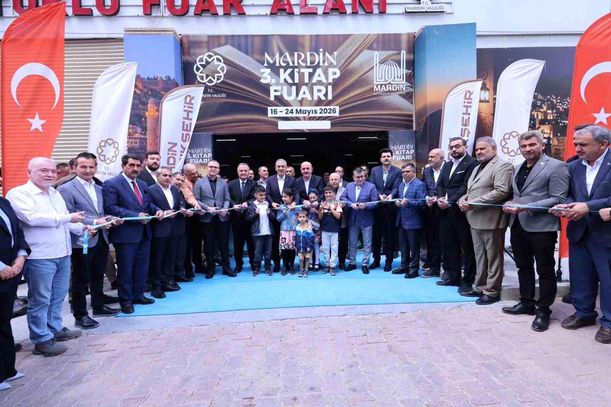 Mardin\'de "3. Kitap Fuarı" kapılarını açtı