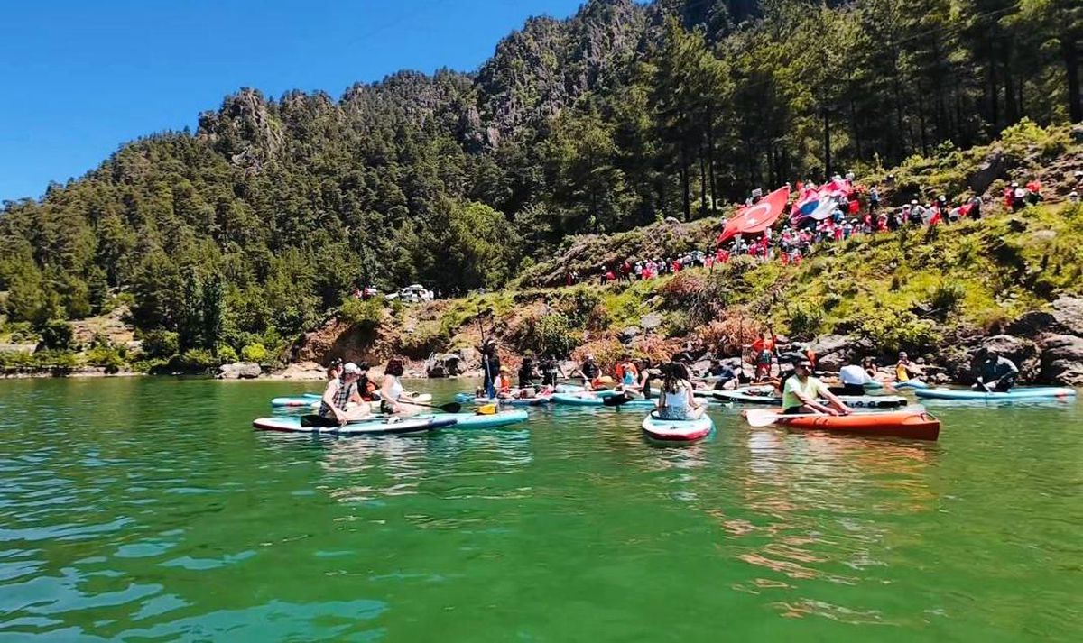 Bucak\'ta Doğa ve Su Sporları Etkinliği