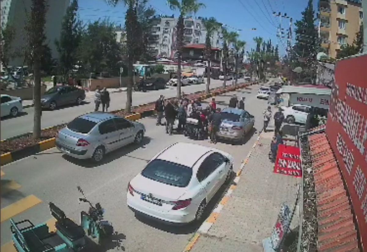 Reyhanlı\'da Motosiklet Kazası