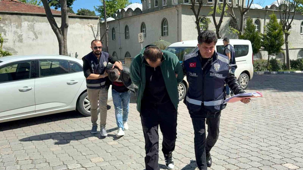 Samsun\'da Hırsızlık: 4 Şüpheli Yakalandı