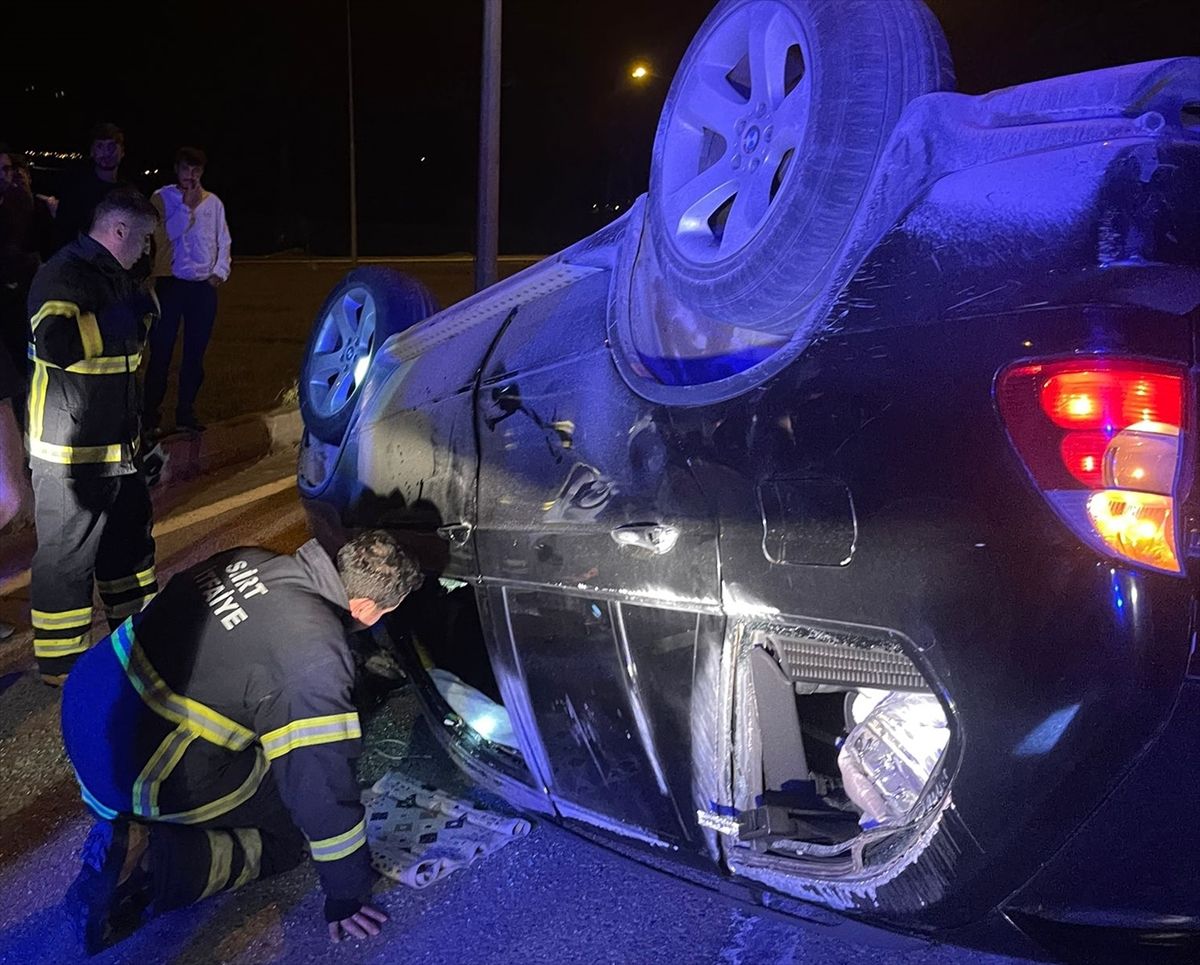 Siirt\'te Ambulans ile Cip Çarpıştı