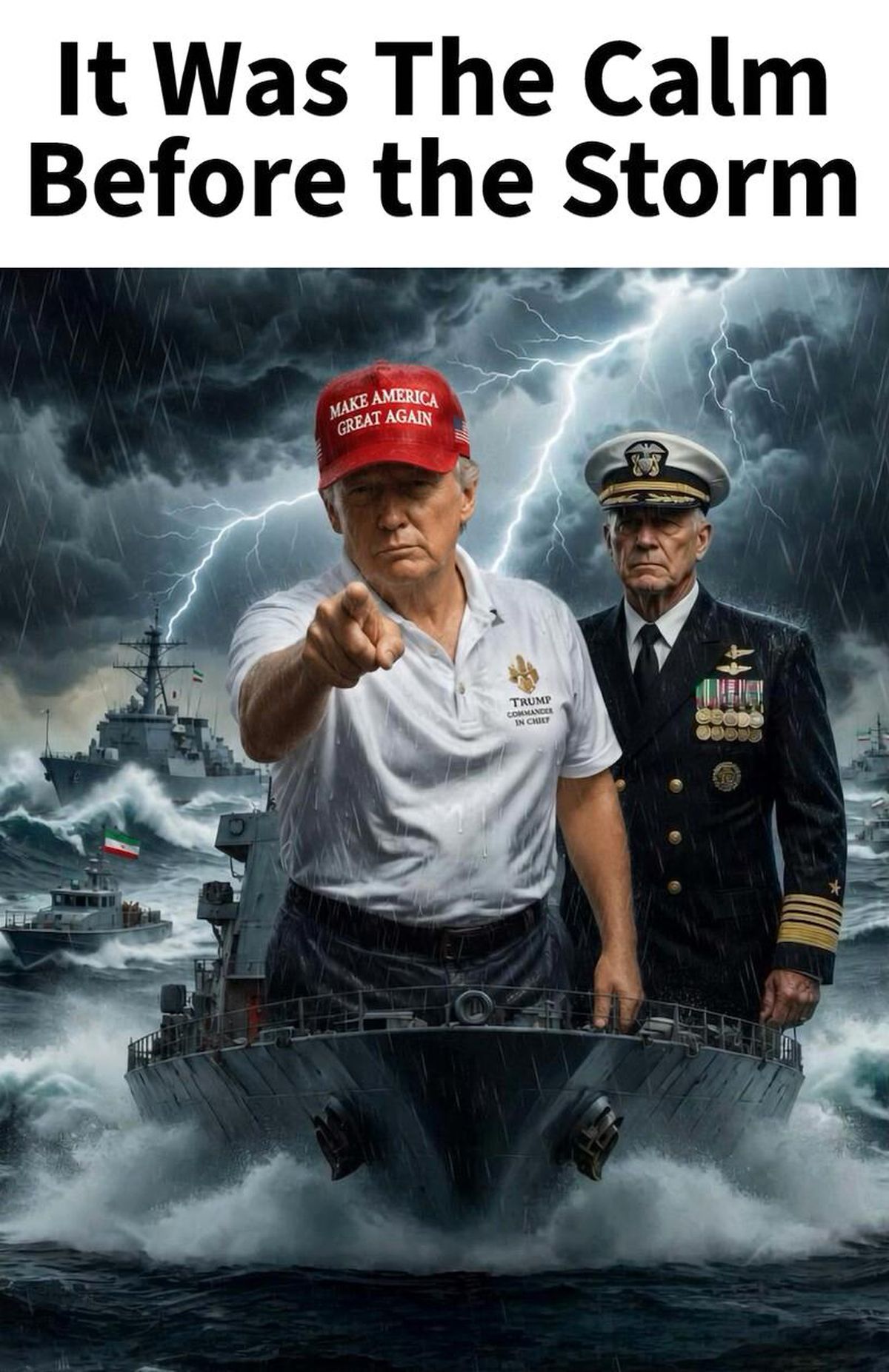 Trump\'tan Gerilim Dolası Paylaşım