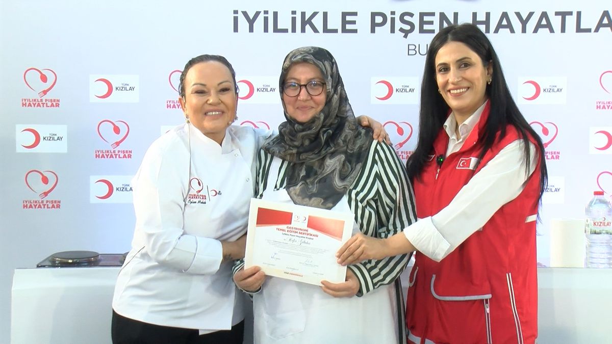 Kızılay\'dan Bursa\'da Aşçılık Atölyesi