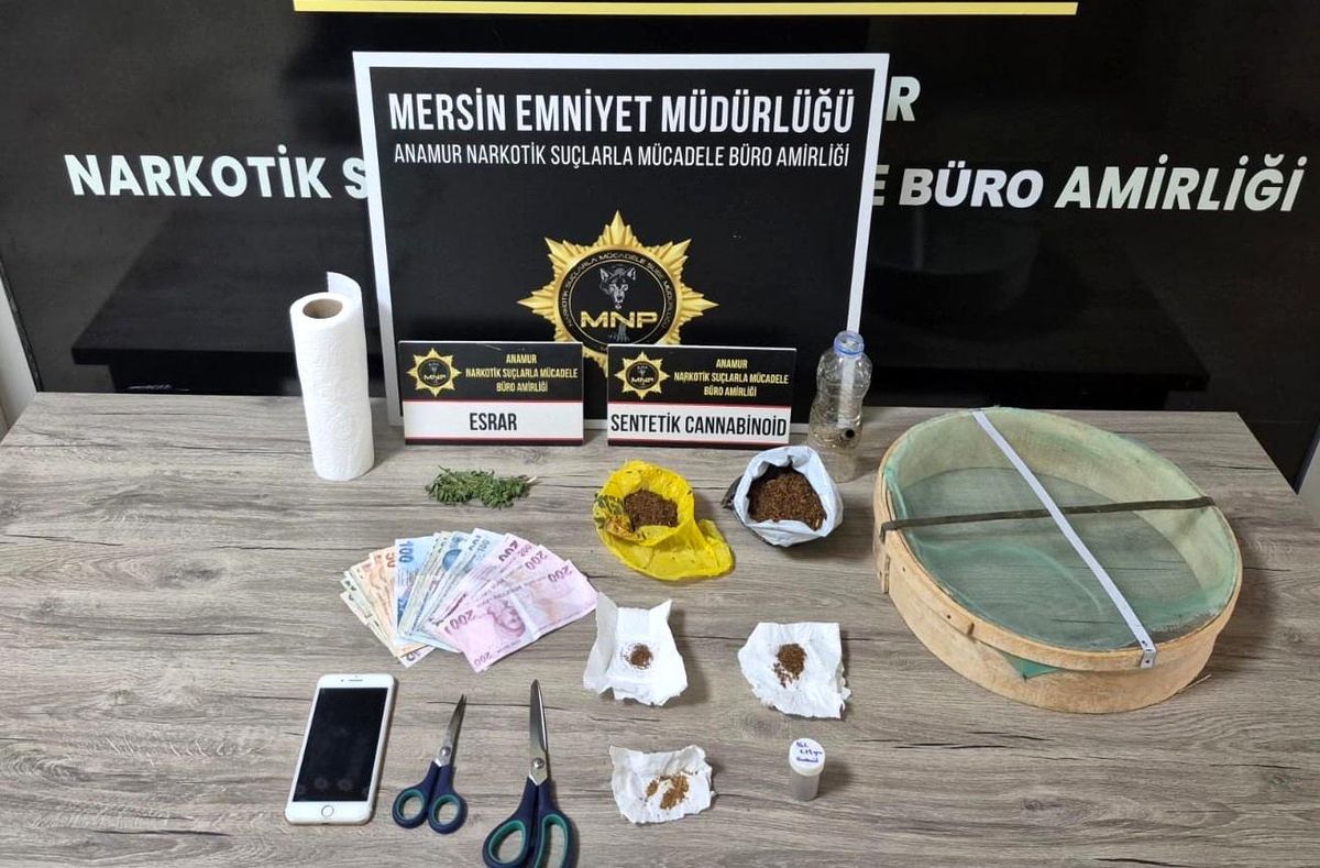 Anamur\'da Uyuşturucu Taciri Tutuklandı
