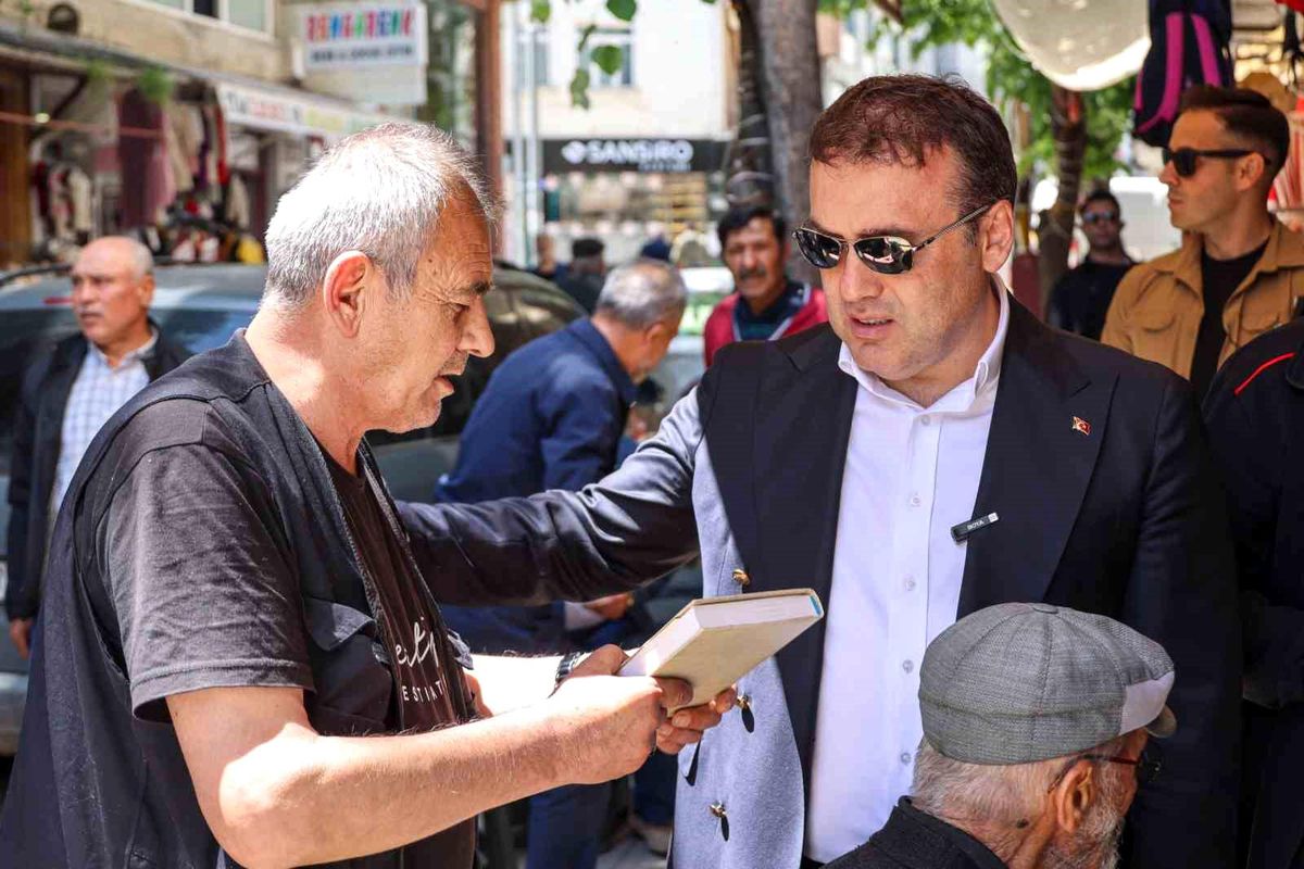 Vali Sözer\'den çarşı esnafına ziyaret