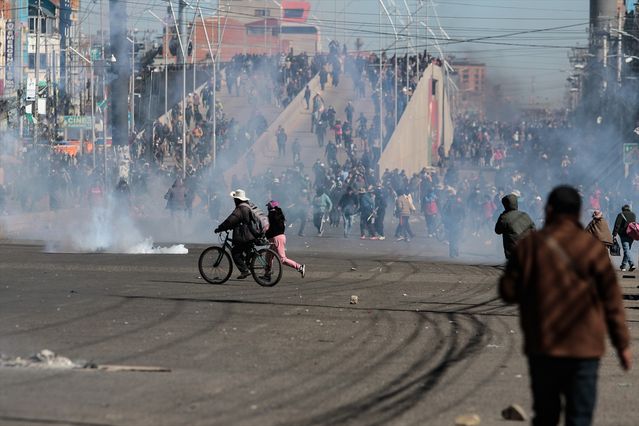 Bolivya'da Protesto Olayları: 57 Gözaltı