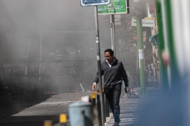 Bolivya'da hükümet karşıtı protestolarda 57 kişi gözaltına alındı
