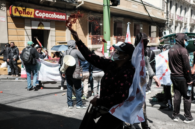 Bolivya'da hükümet karşıtı protestolarda 57 kişi gözaltına alındı