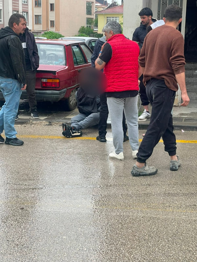 Bolu’da yabancı uyruklu şahıs kendisini uyaran polislere saldırdı