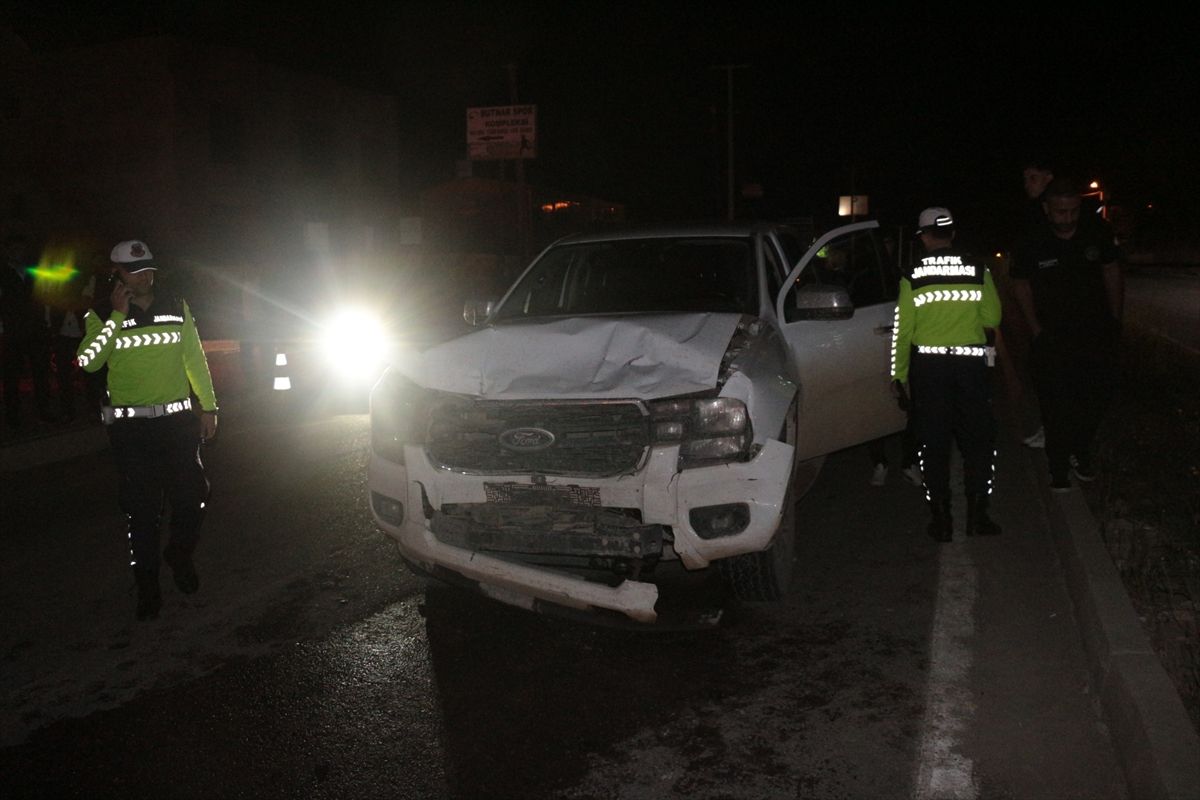 Cizre\'de Trafik Kazası: 2 Yaralı
