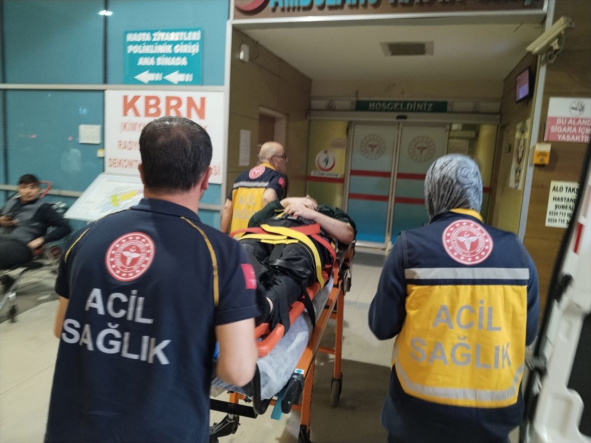 İnegöl\'de Motosiklet Kazası: Bir Yaralı